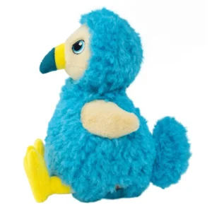 Durable Plush Dog Chew Toy Duck Shape Soft Interactive Toy For Aggressive Chewers