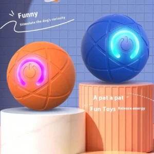 Interactive Dog Ball, Electric Toy Ball, Suitable For Small And Medium Dogs, Smart Dog Toy Ball, Electronic Interactive Pet Toy, Moving Ball, USB Interface, Automatic Moving Bouncing, Puppy Birthday Gift, Not Recommended For Large Dogs